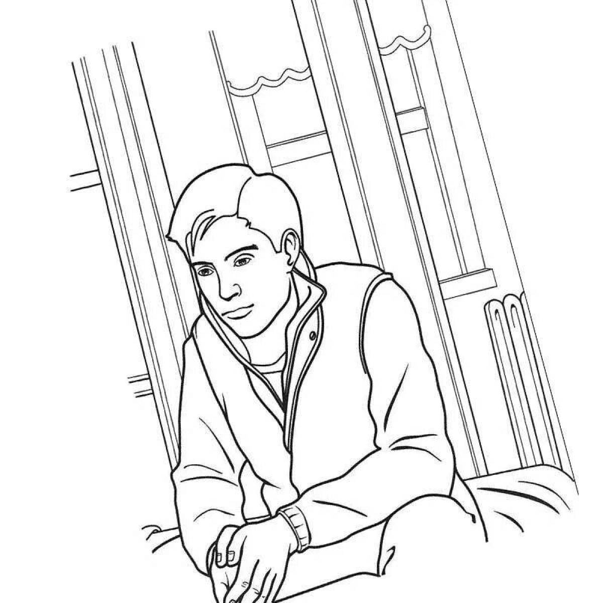 Peter parker's exciting coloring book
