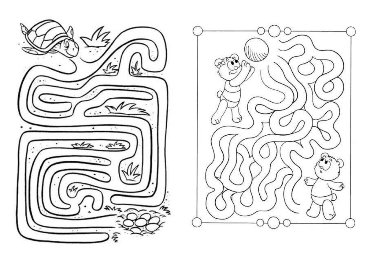 Maze for kids #12