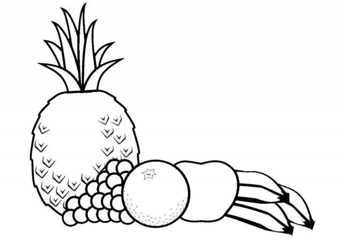 Увлекательный натюрморт из овощей и фруктов для подростков