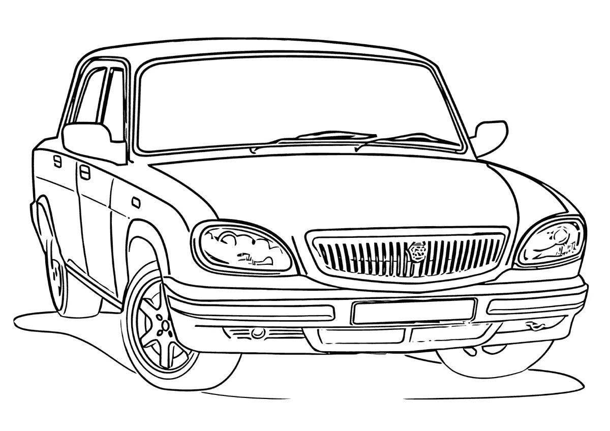 Mysterious gas coloring page