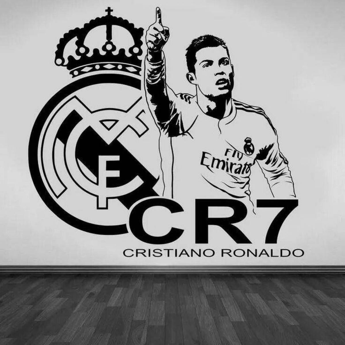Cristiano ronaldo's charming coloring book
