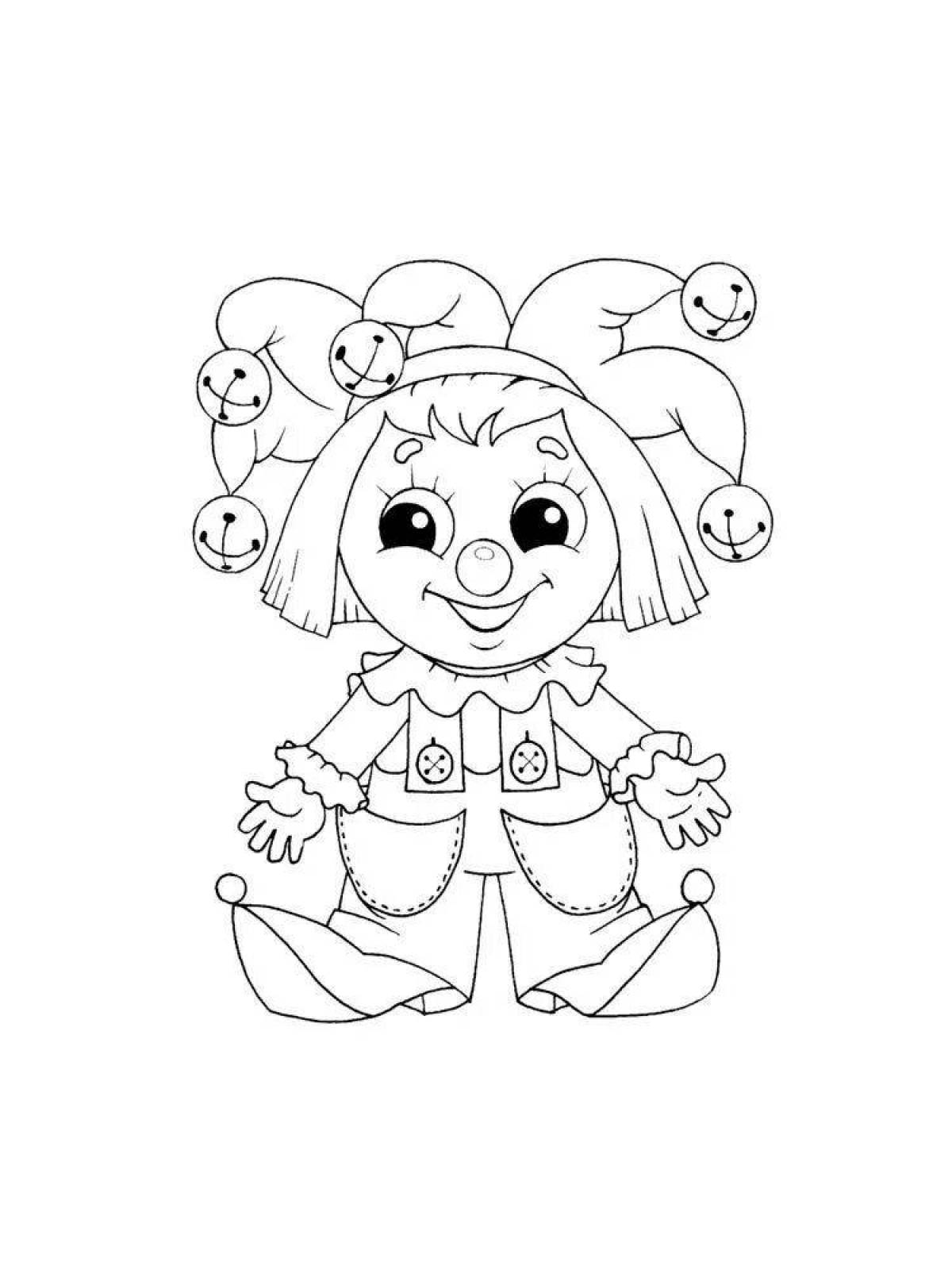 Outstanding youth parsley coloring page