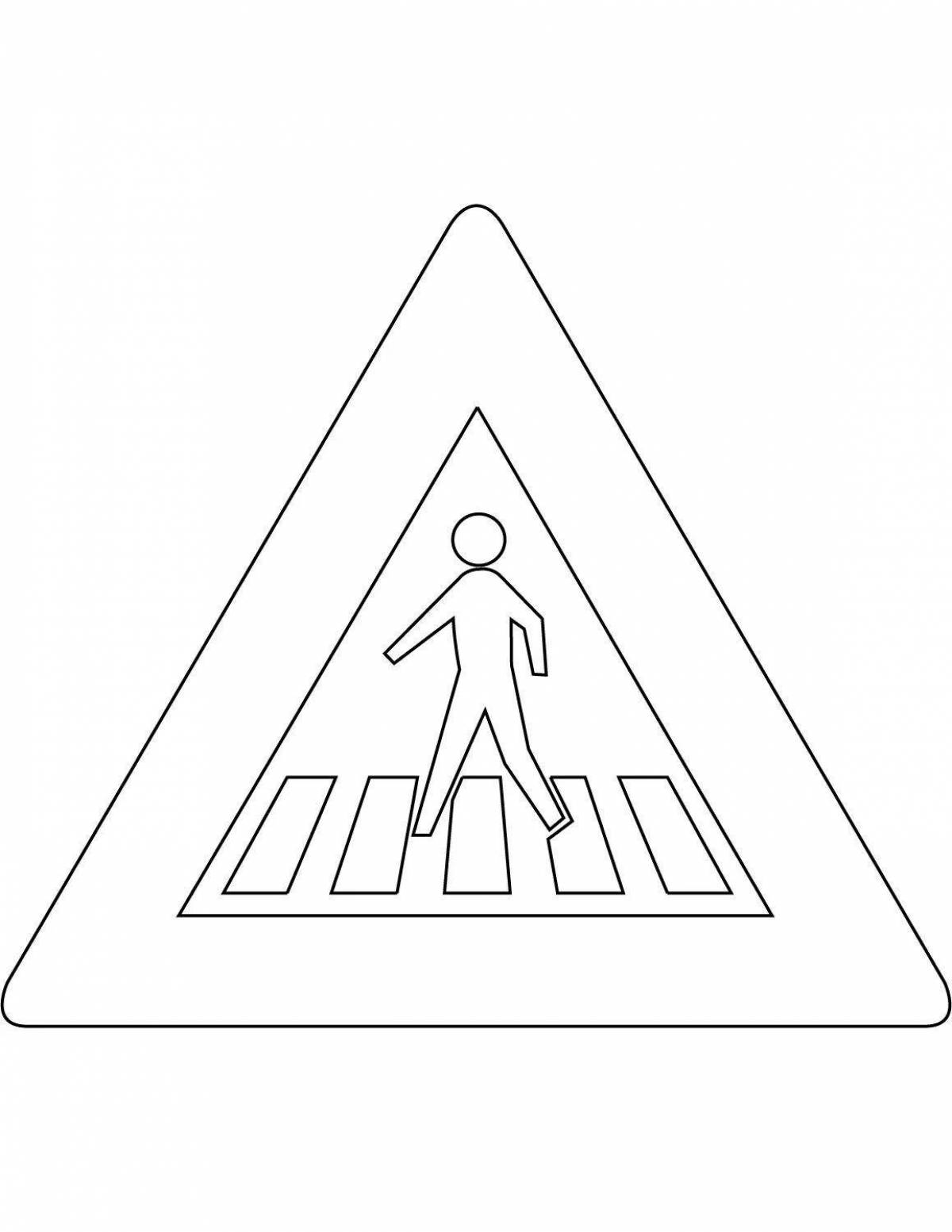 Child crossing sign #1