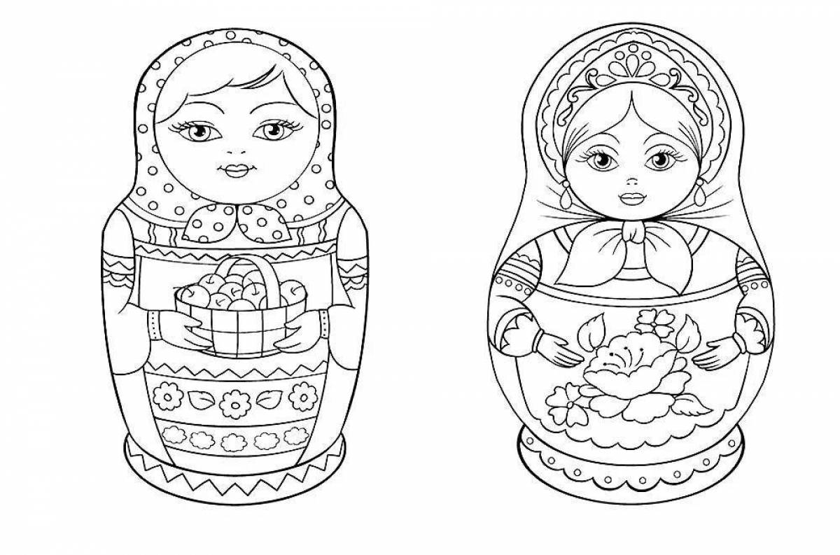 The charm of Russian folk crafts for children