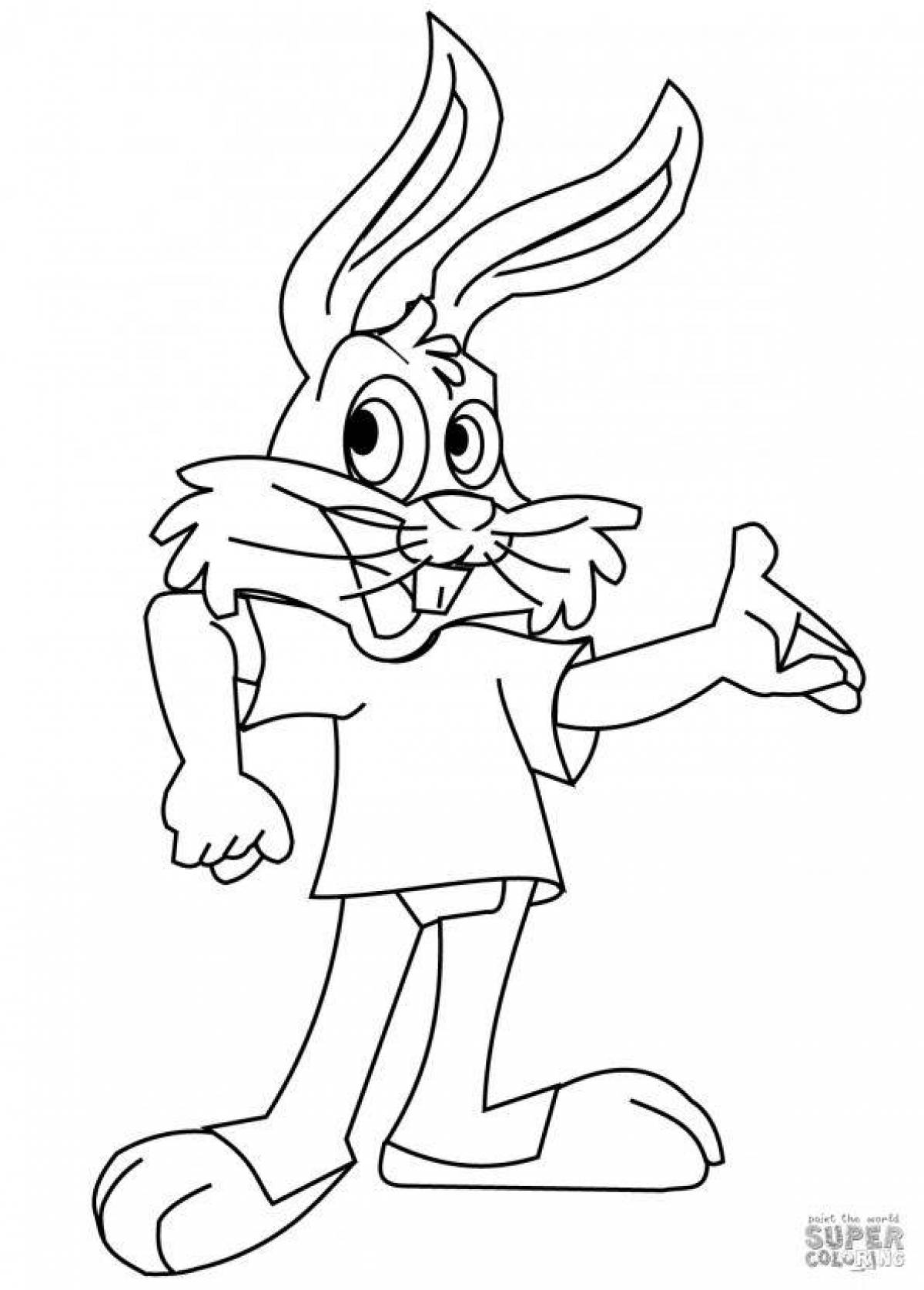 Magic animation coloring page