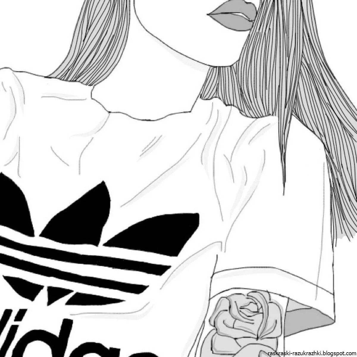 Great coloring page top