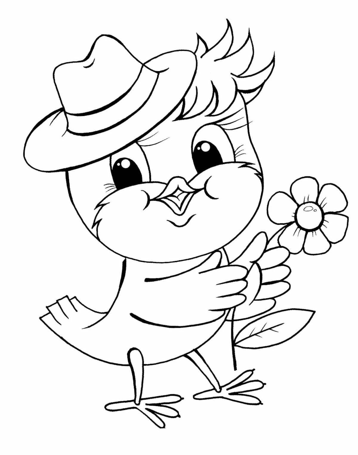Adorable coloring book for kids 5