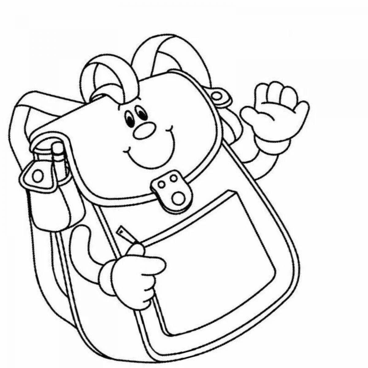 Картинка рюкзачок эколога. Рюкзак раскраска. Портфель раскраска для детей. Рюкзак раскраска для детей. Рюкзак распечатка для детей.