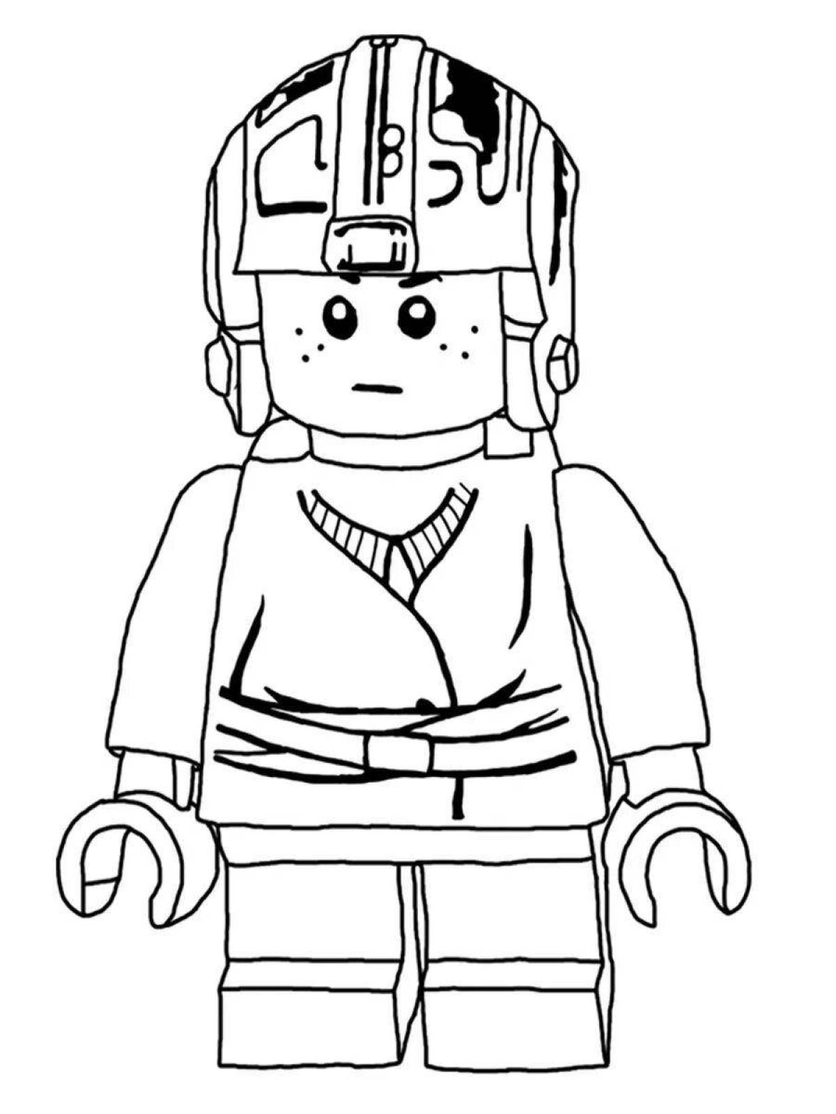 Exquisite lego star wars coloring book