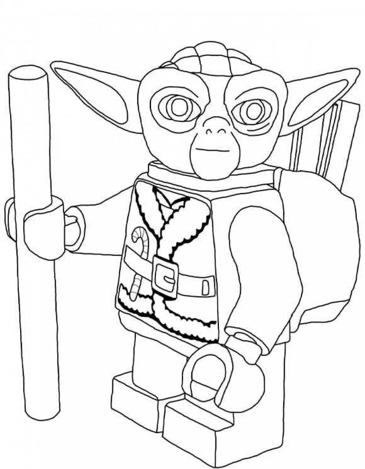 Lego star wars dynamic coloring book