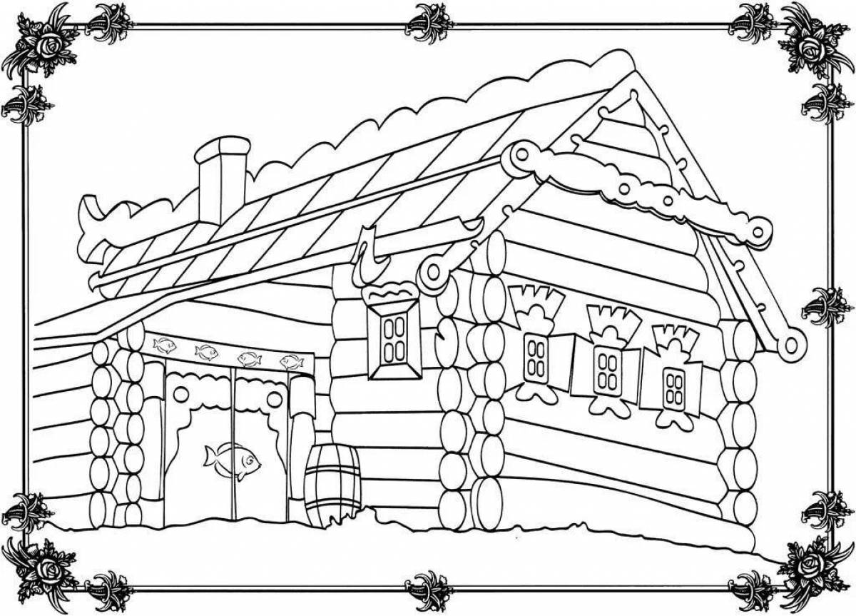 Goldfish Story Coloring Page