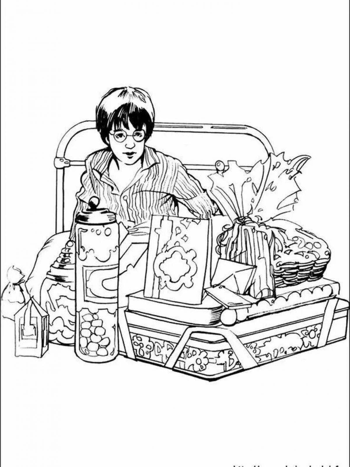 Harry Potter and the Philosopher's Stone awesome coloring book