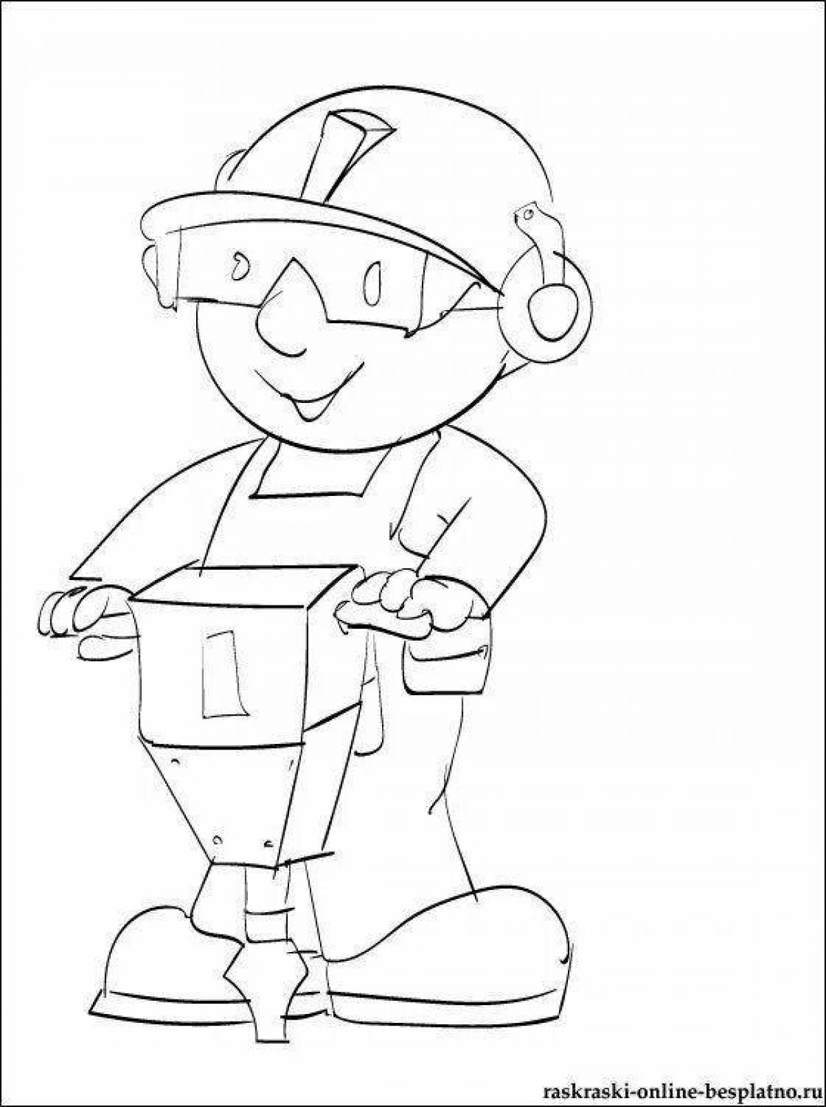 Fancy coloring miner
