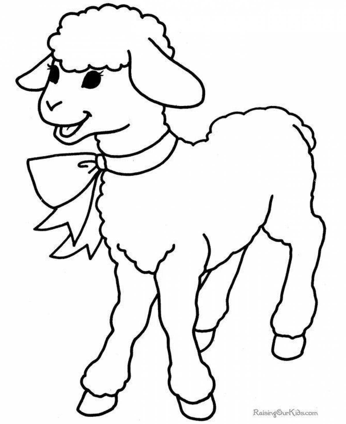 Lamb bright coloring