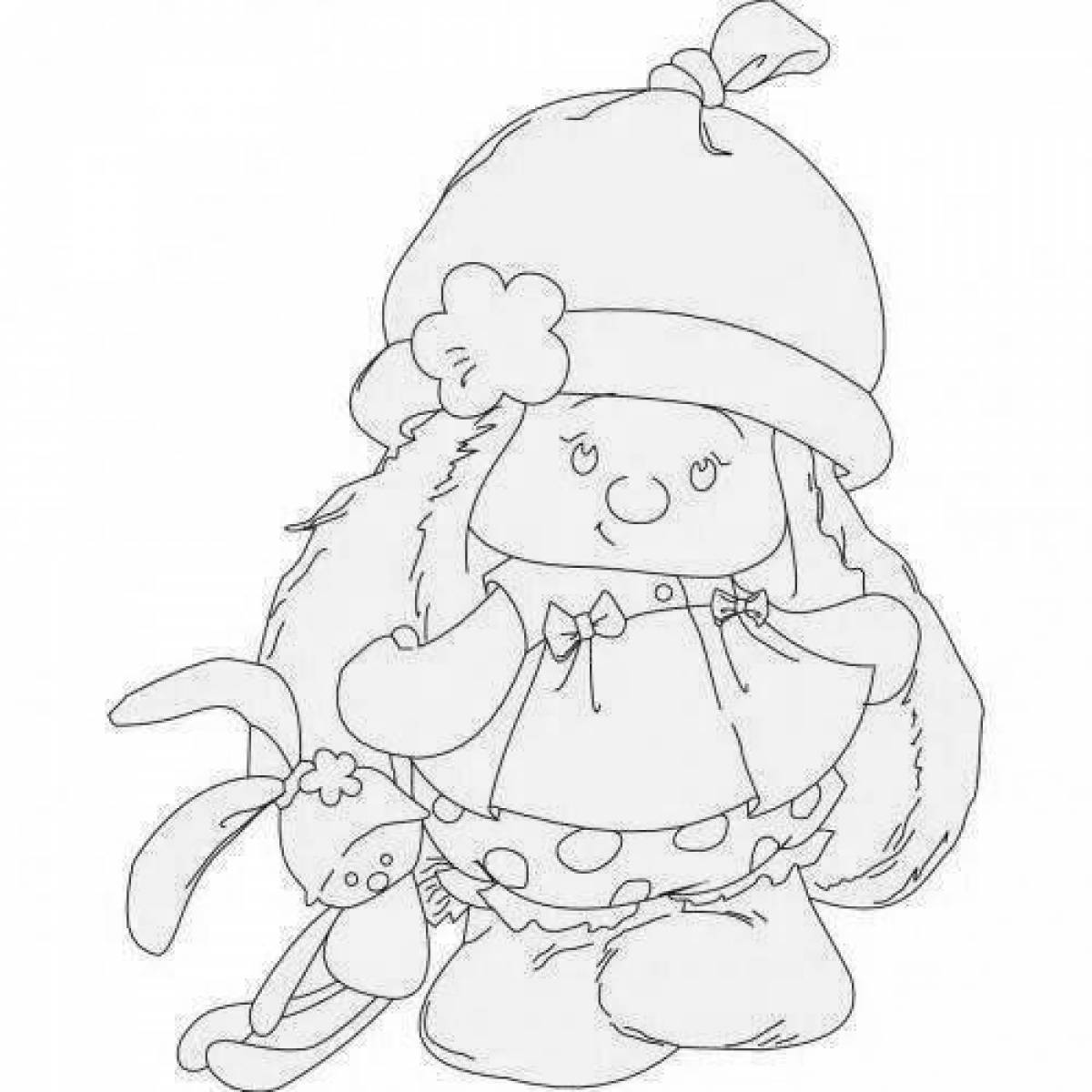 Me Bunny Coloring Page