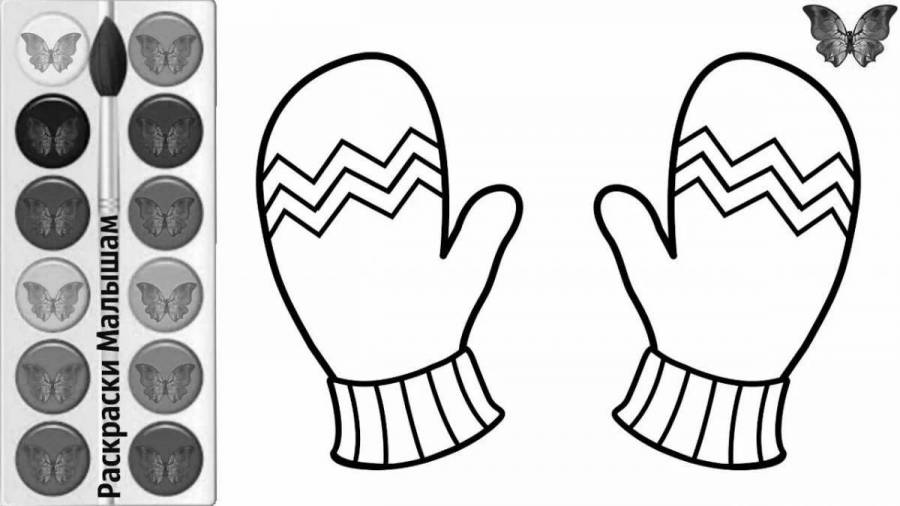 Варежка раскраска. Рукавичка. Рукавичка. Рукавички г. Рукавичка.