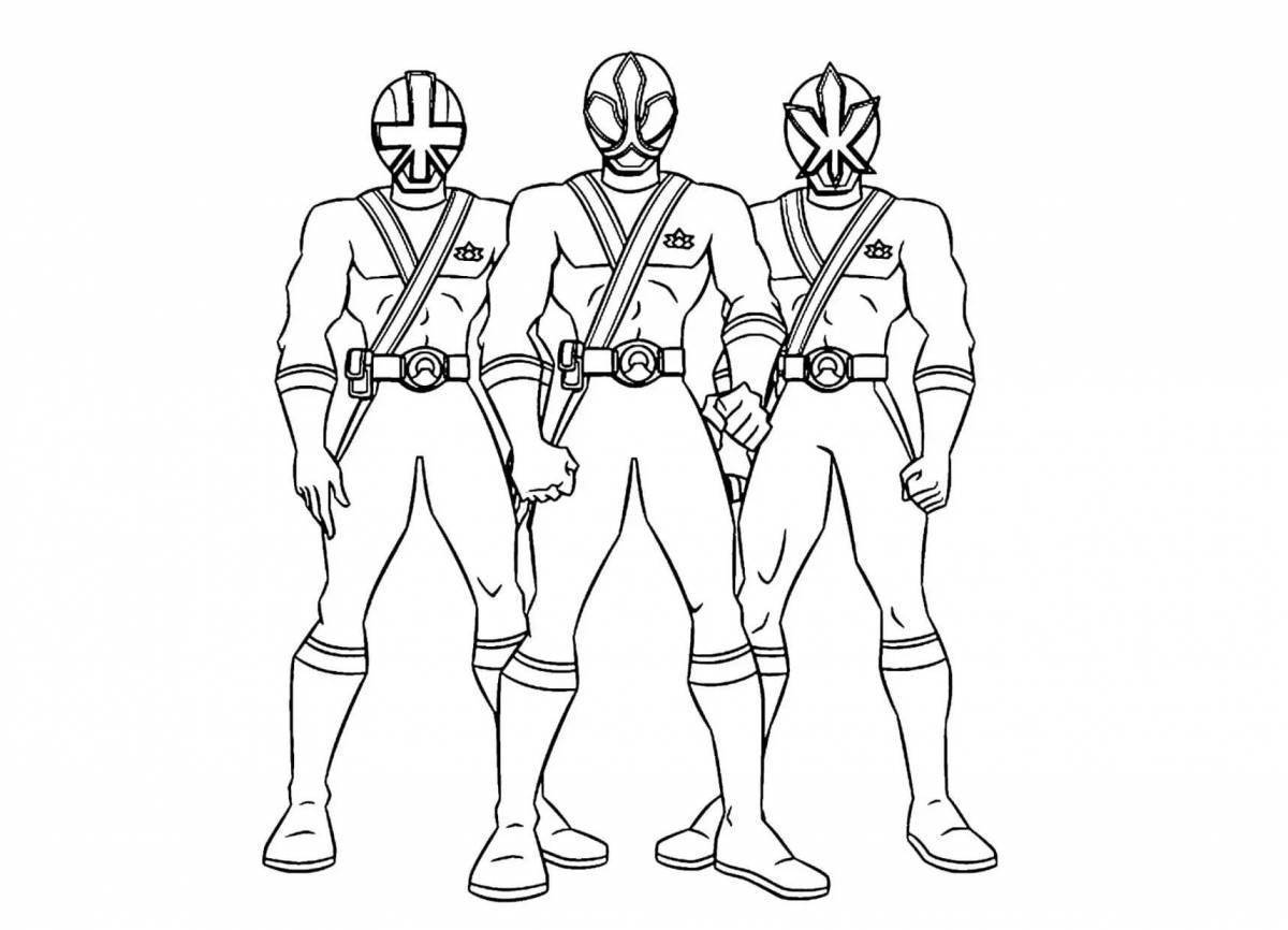 Раскраски Рейнджеры (39 шт.) - скачать или распечатать бесплатно #6598
