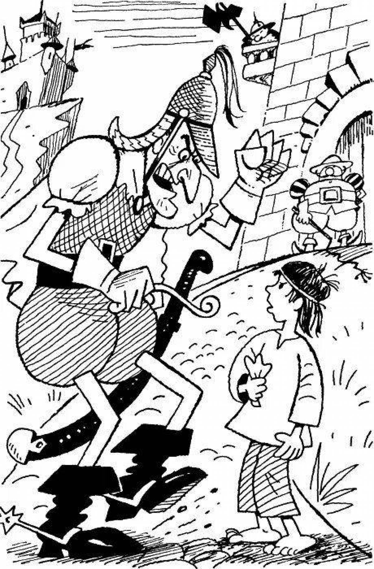 Magnificent coloring kingdom of crooked mirrors