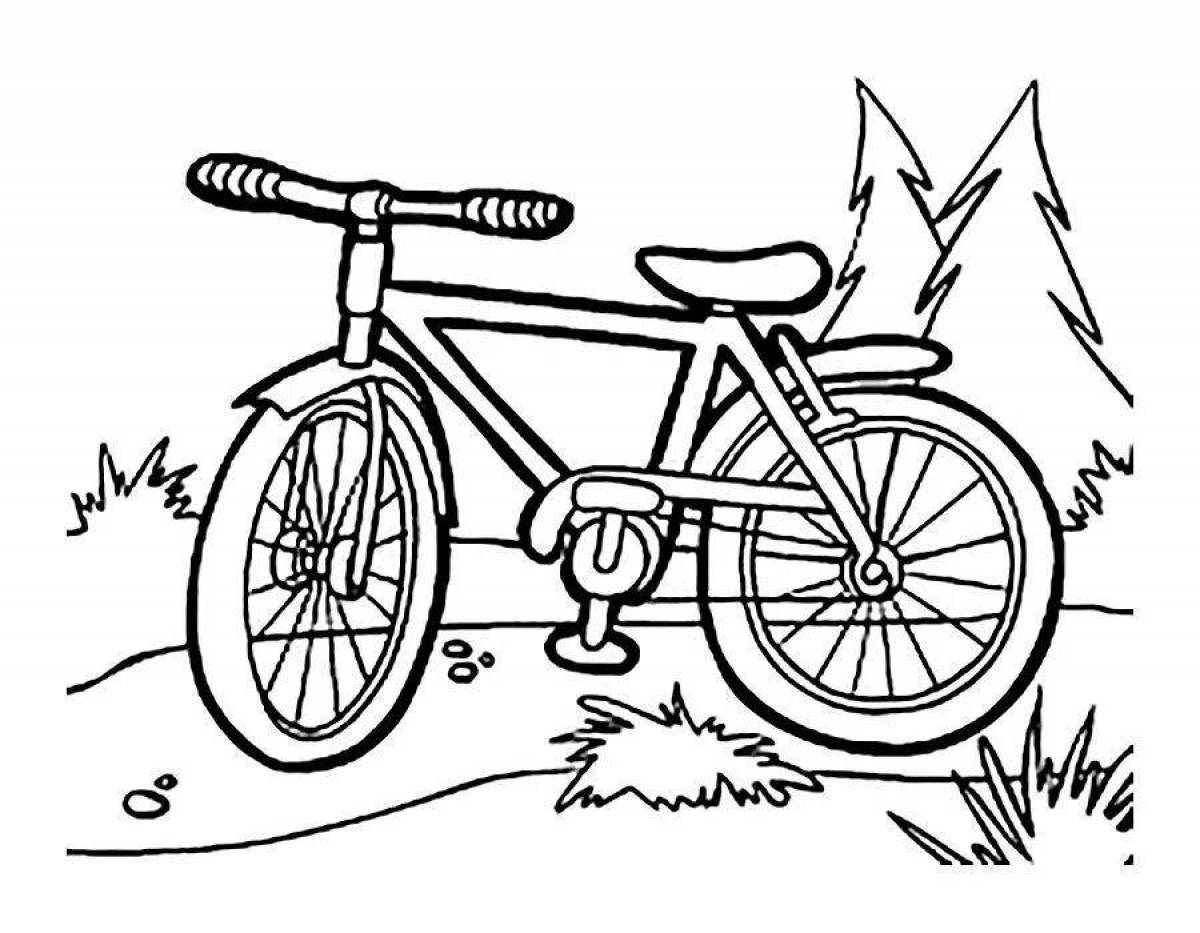 Велосипед картинка для детей #1