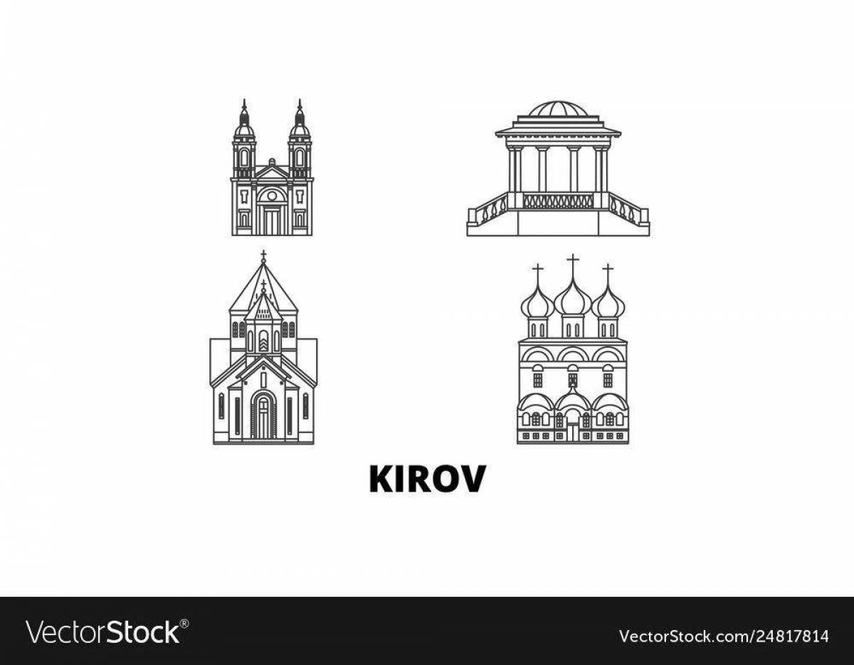 Coloring page spectacular kirov
