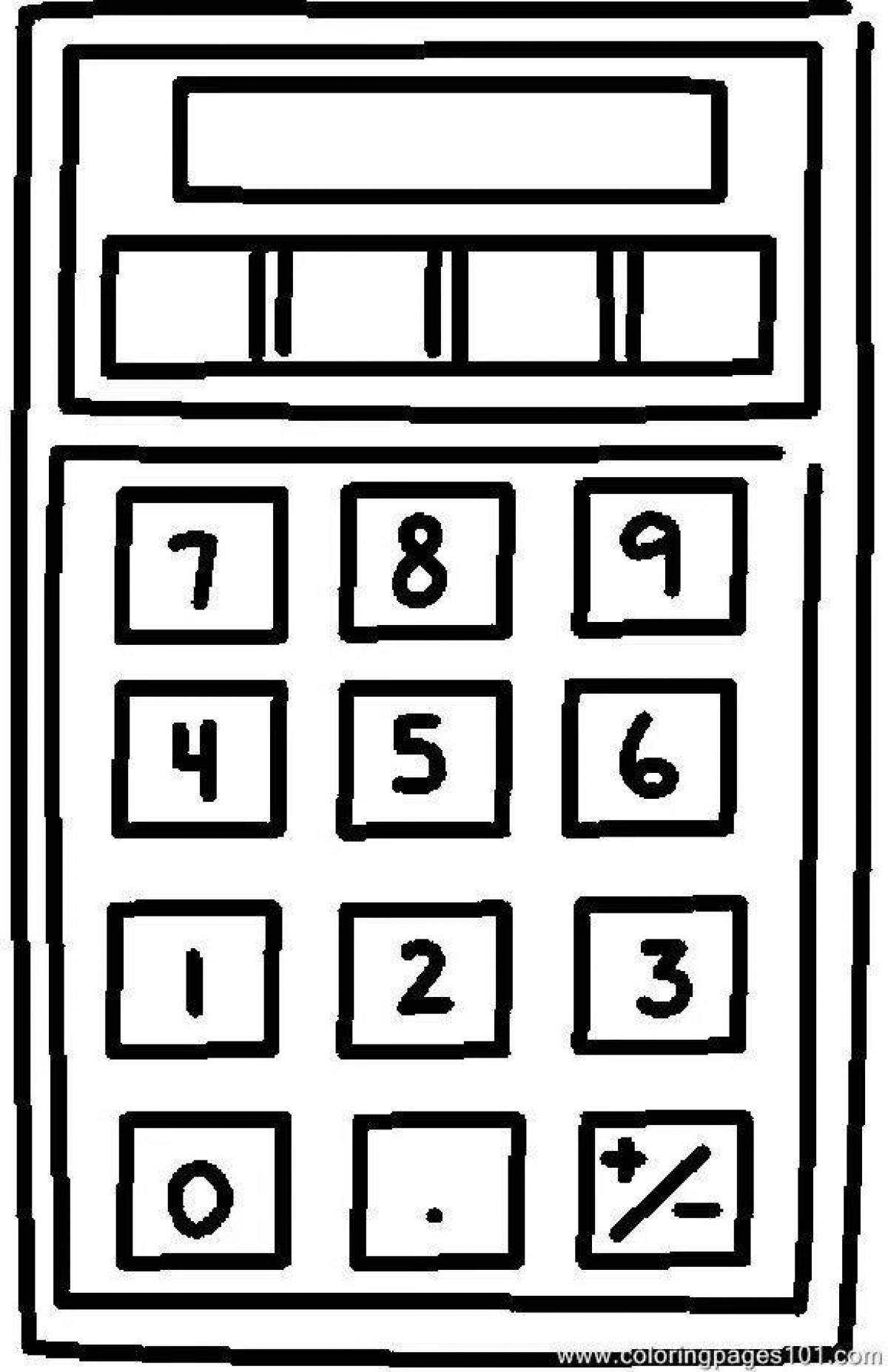 Color-zany calculator