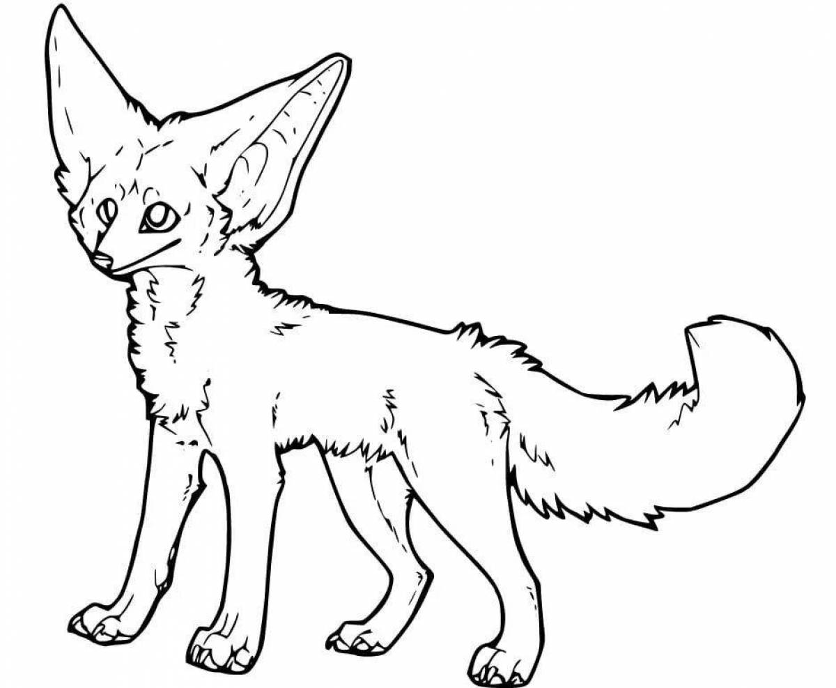 Glorious wildcraft coloring page