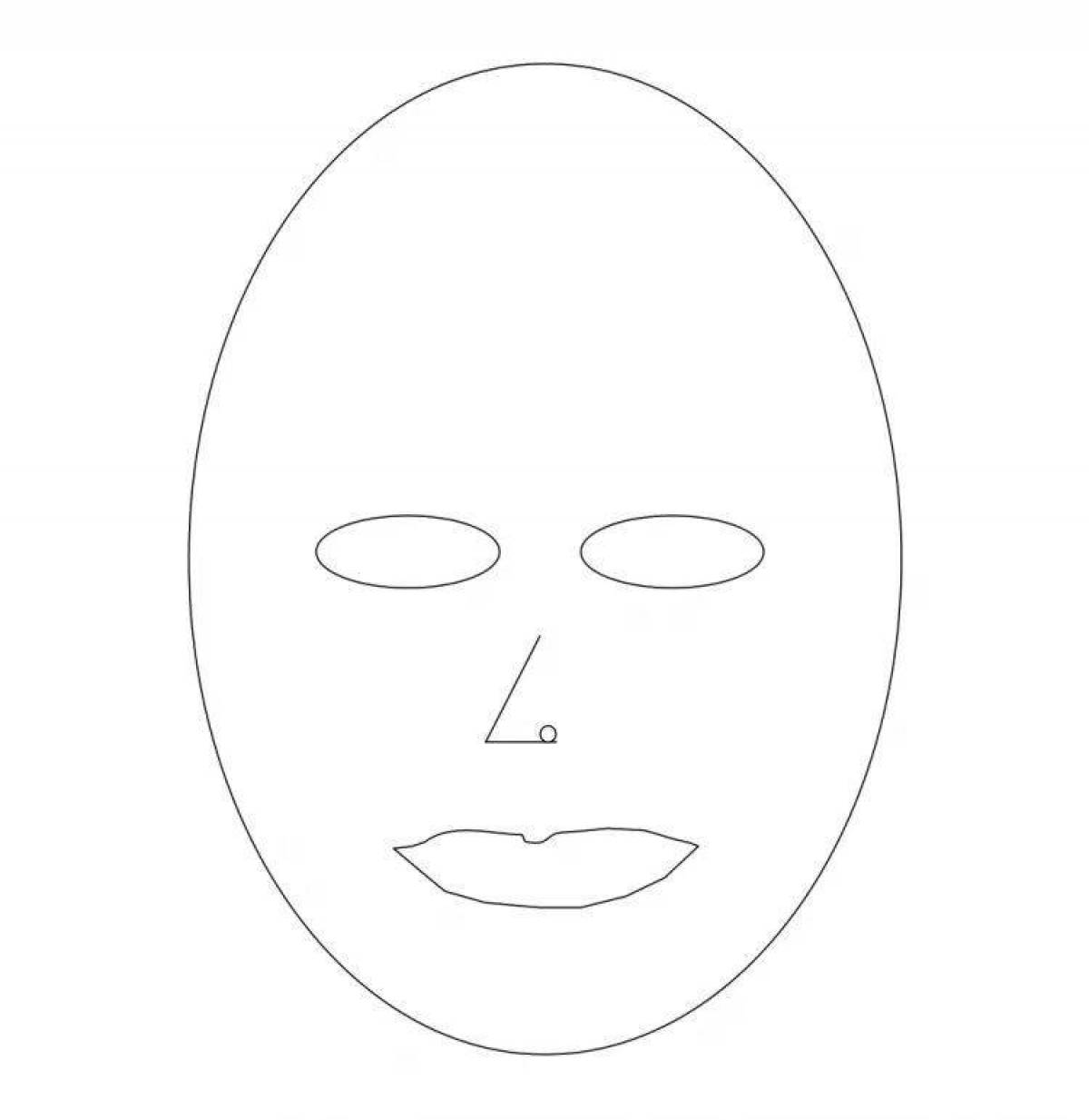 Косметика распечатать маски. Распечатка маски для лица. Маска раскраска. Раскраска маска для лица. Макет маски для лица.