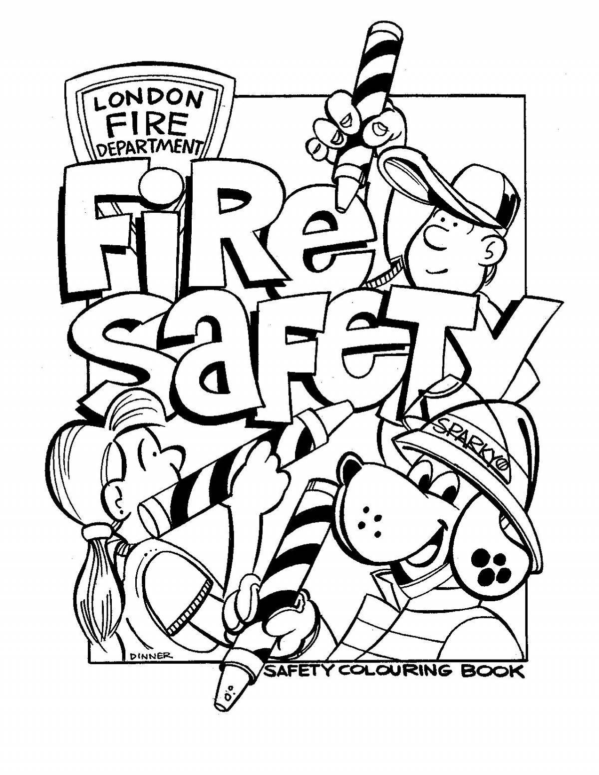 Glorious free fire coloring page