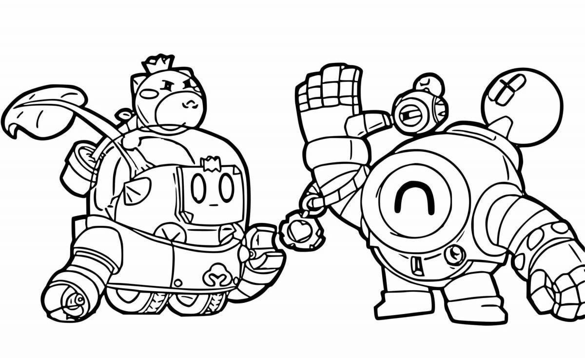 Coloring Pages Show Brawl Stars 27 Pcs Download Or Print For Free 6723