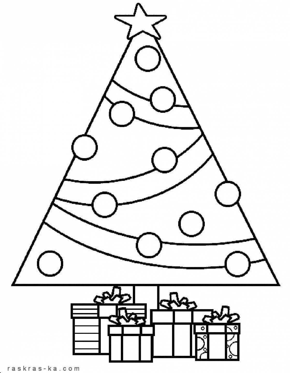 Раскраска елочки для детей распечатать. Новогодняя елка раскраска для малышей. Раскраска елочка Новогодняя для малышей. Елка с подарками раскраска. Новогодняя елка с шарами раскраска.