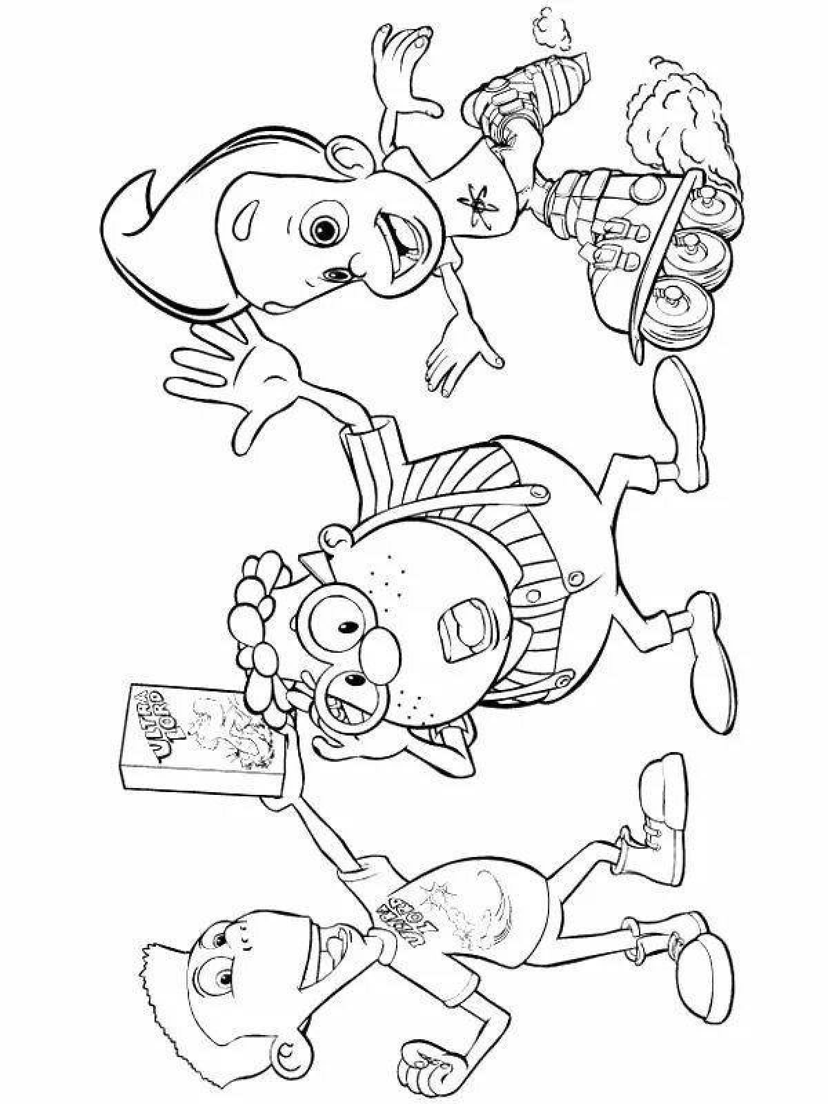 Colorful bright coloring innovators