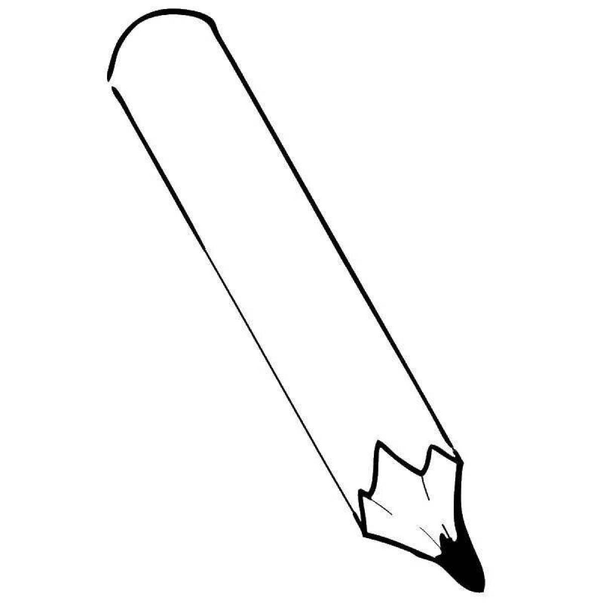 Праздничная раскраска детский карандаш