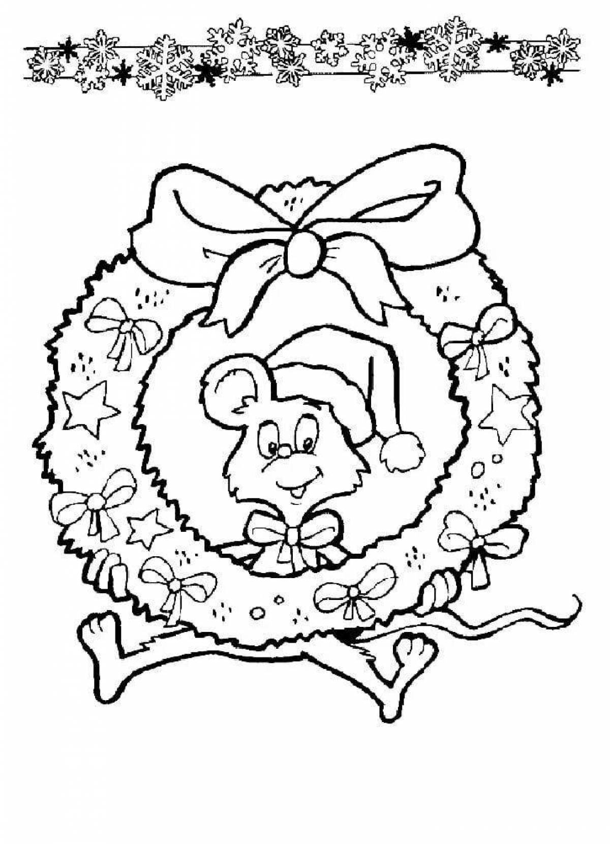 Jazzy coloring christmas pictures