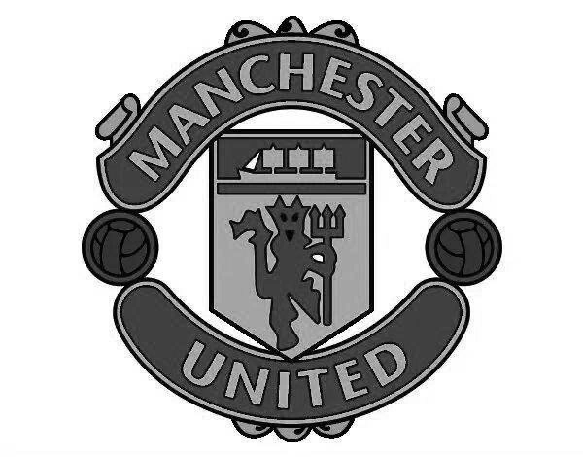 Coloring majestic manchester united