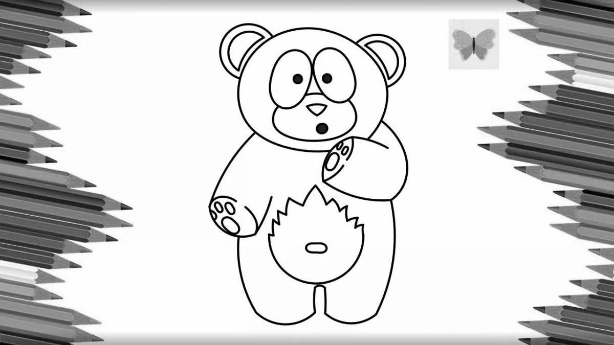 Funny jelly valera coloring book