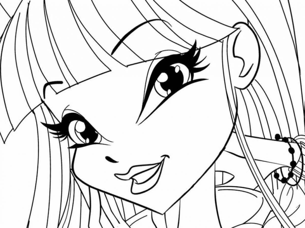 Great winx coloring pictures
