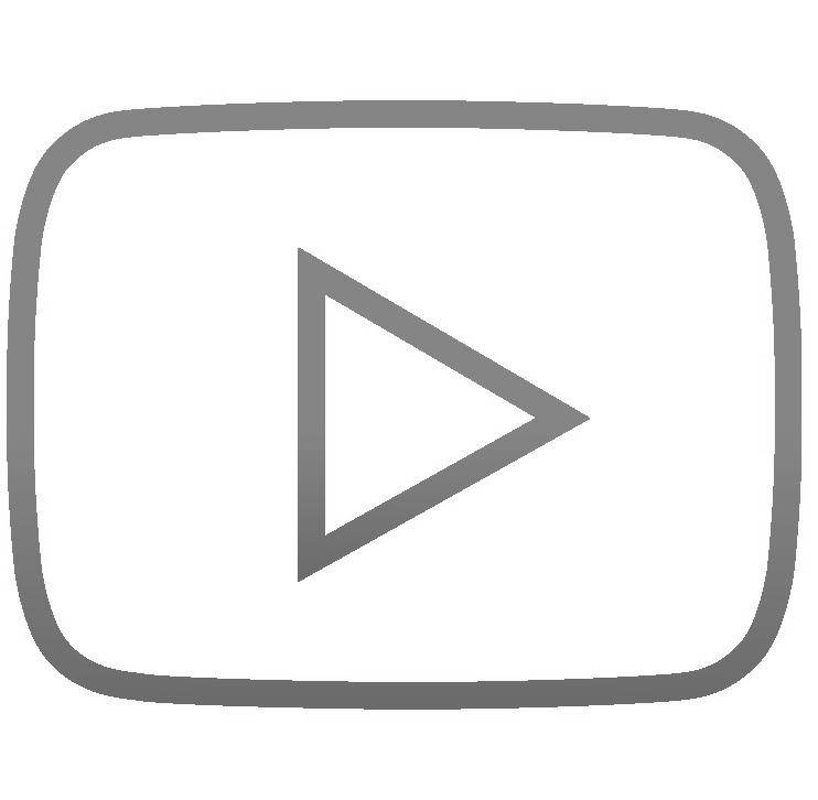 Живая страница раскраски кнопки youtube