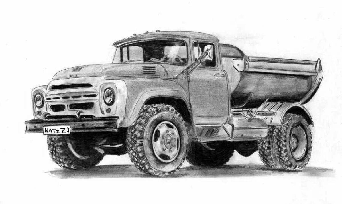 Amazing zil 130 coloring book