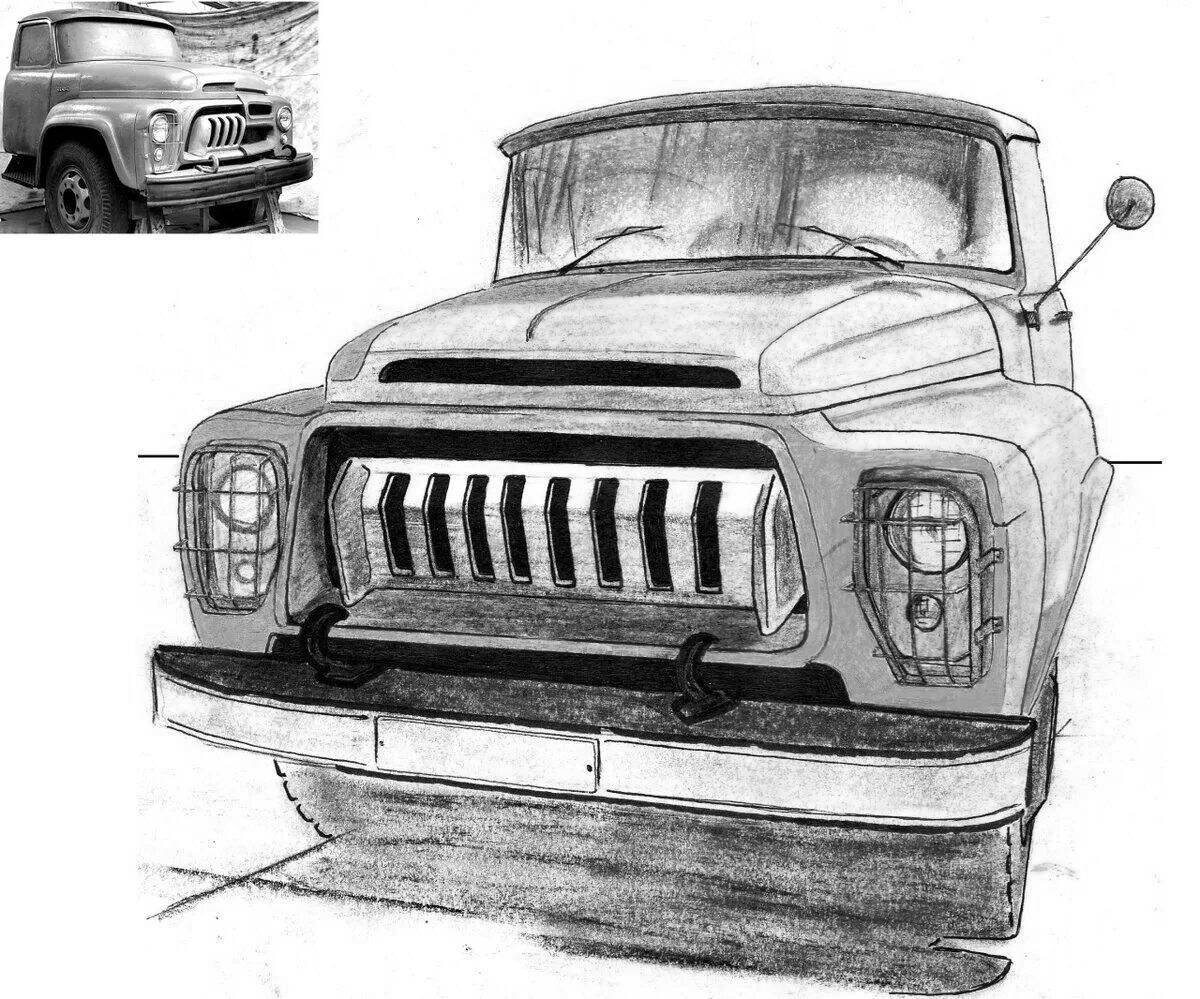 Live zil 130 coloring book