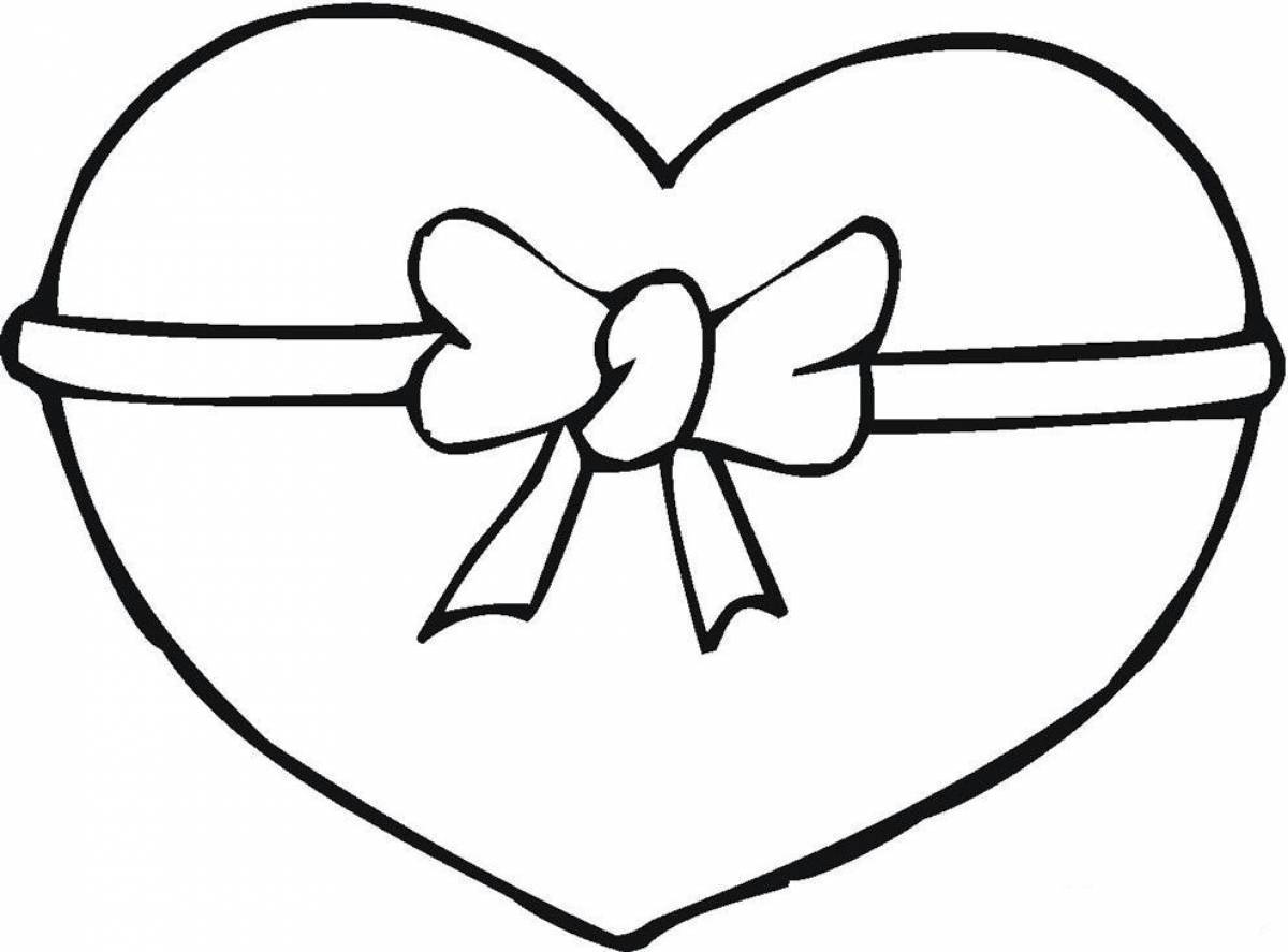 Photo Bow on the heart