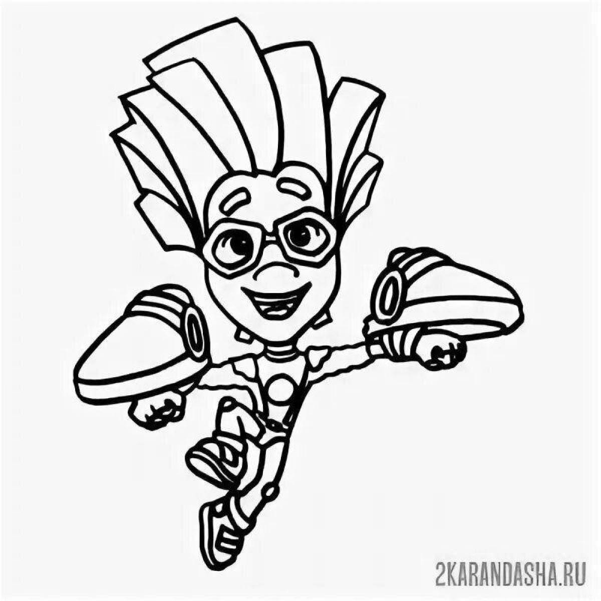 Coloring Pages Fire fixies (38 pcs) - download or print for free #6794