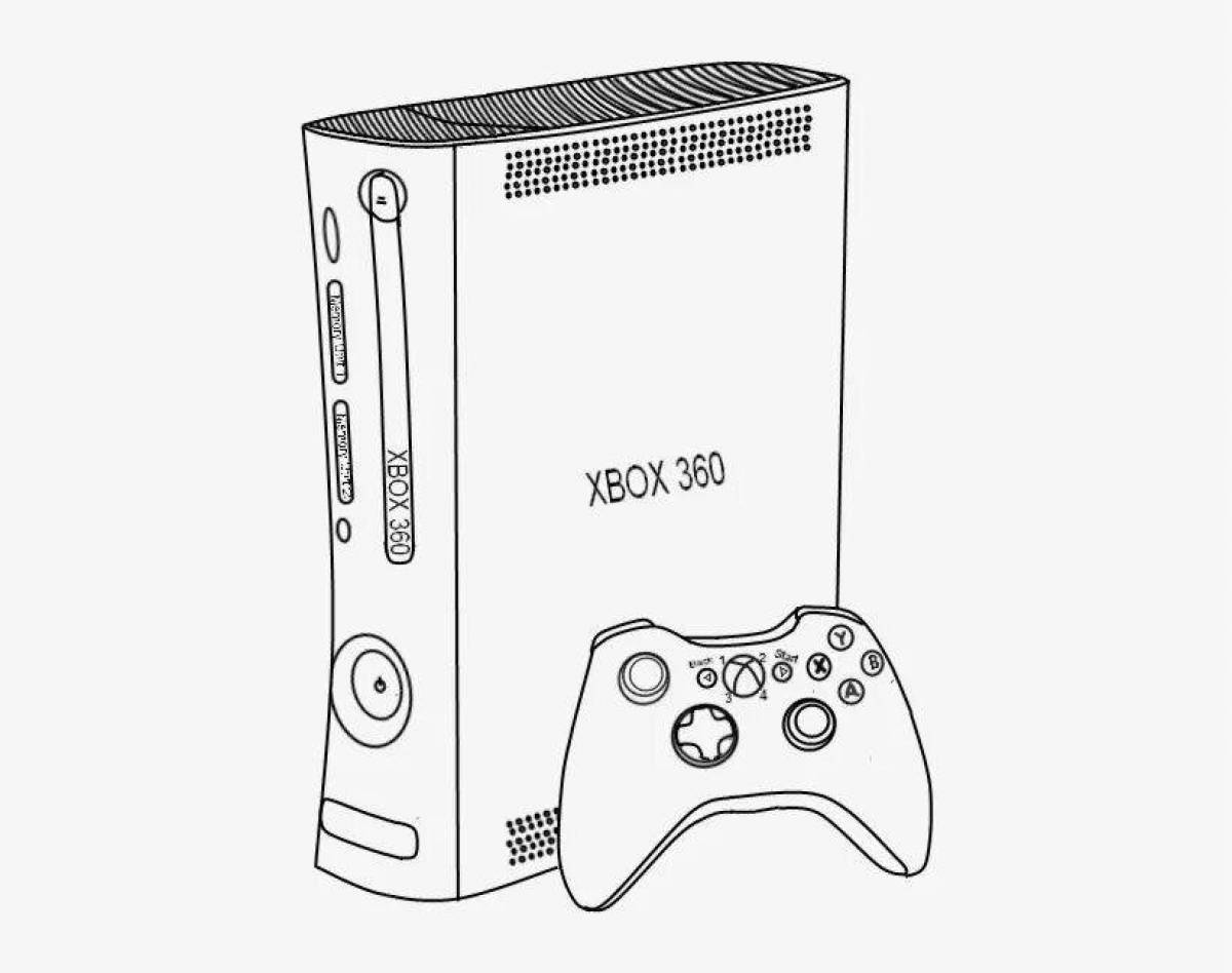 Раскраска PS Xbox Nintendo Switch