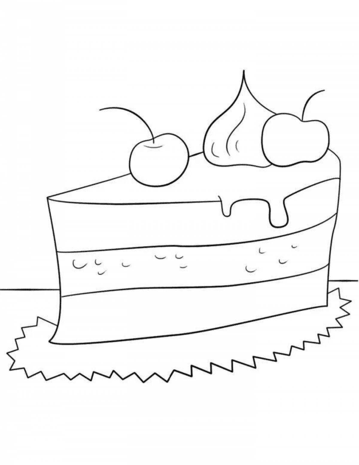 картинки для срисовки торт