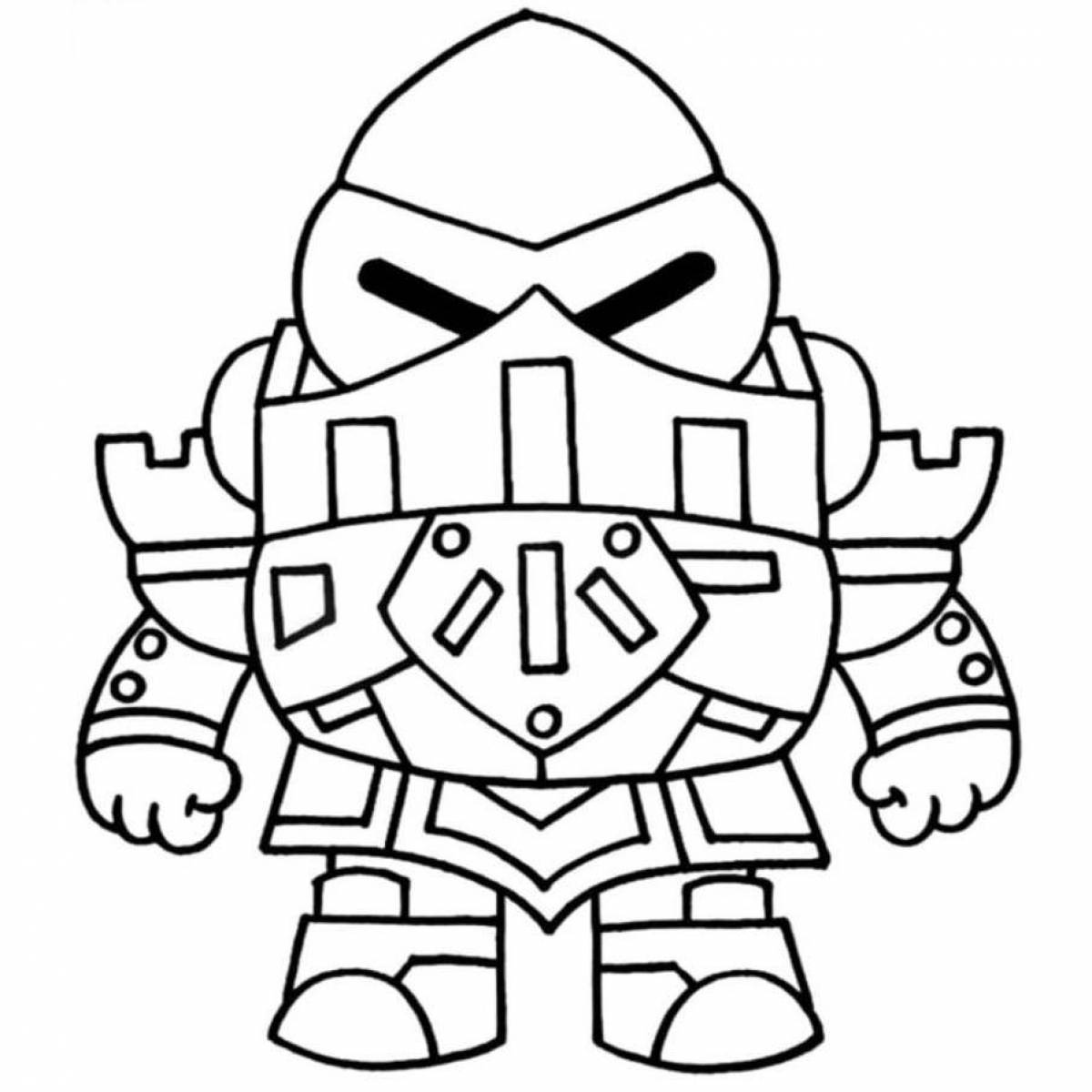 Fur mortis fashion coloring