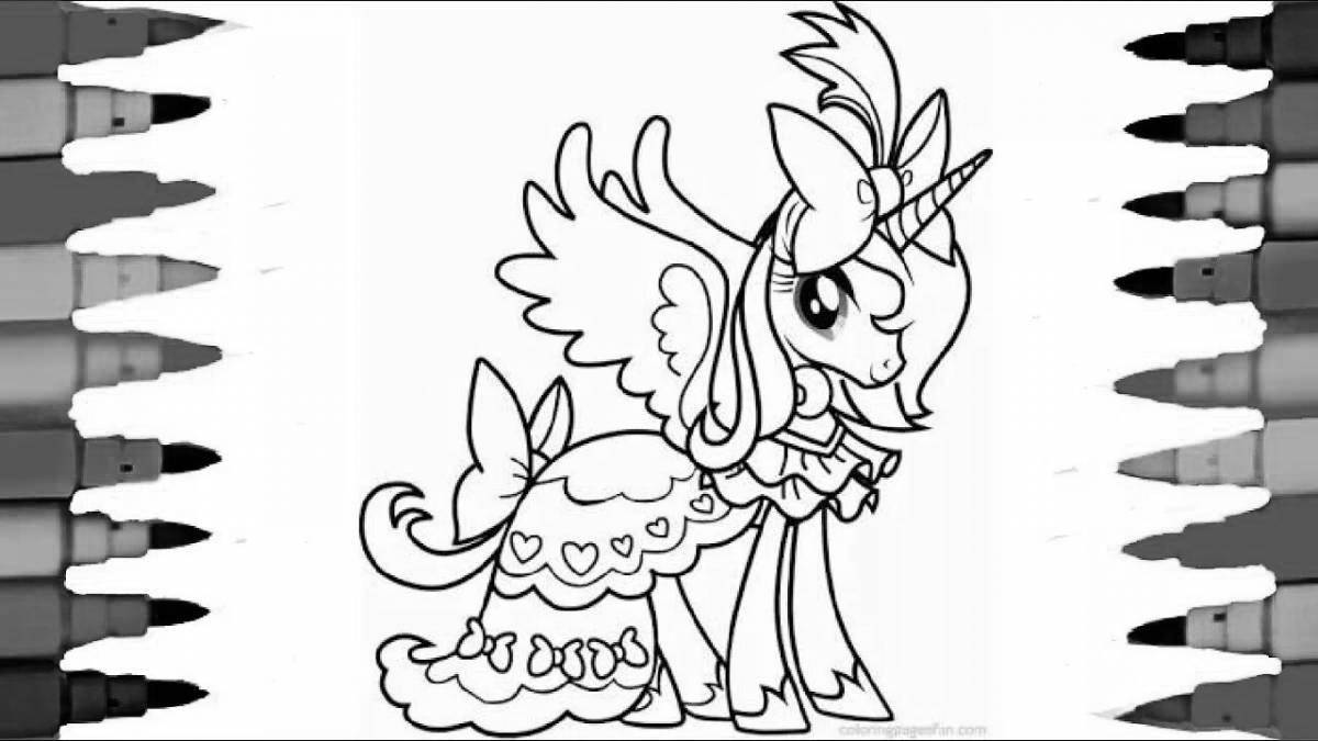 Coloring page rainbow friends obsessed with flowers