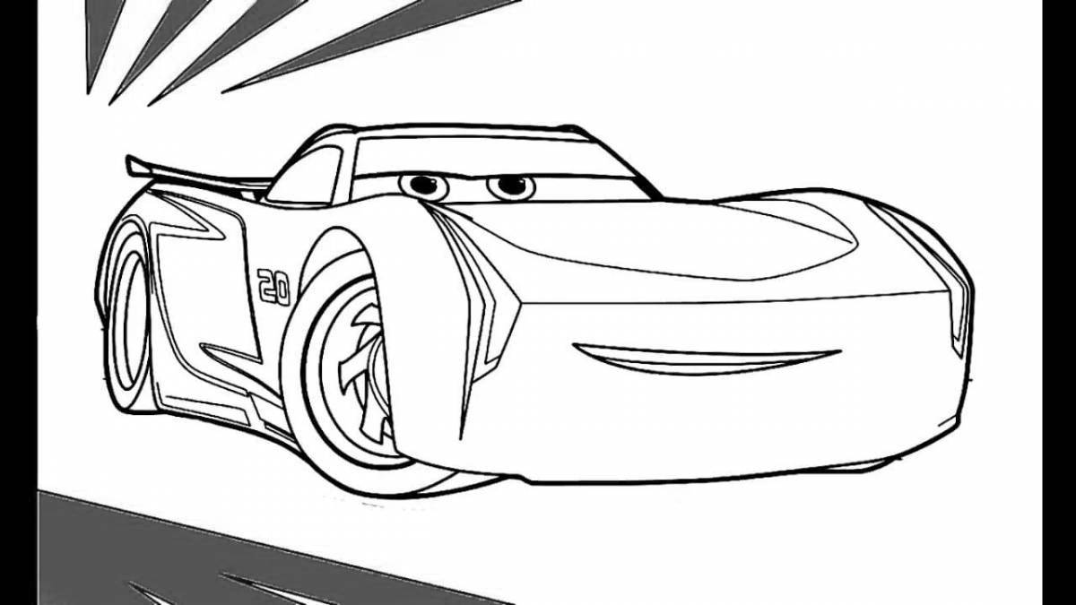 Inviting coloring pages cars 3 lightning makvin