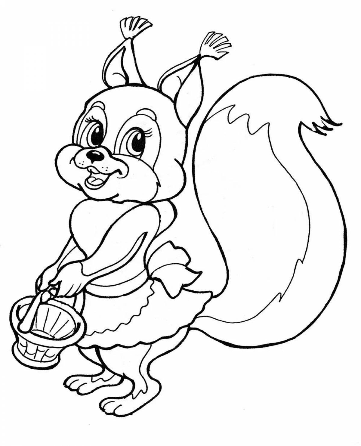 Squirrel for children 3 4 years old #10
