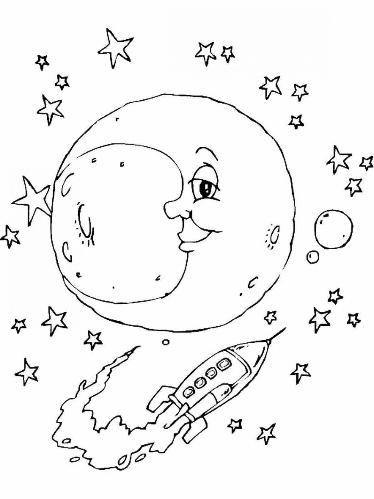 Gorgeous Universe coloring page