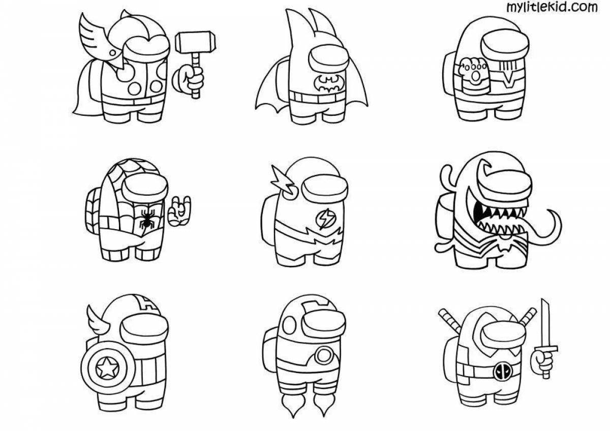 Раскраска радиант флиппи