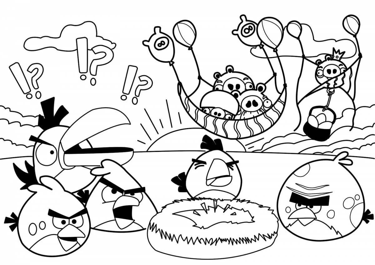 Animated flippy coloring book
